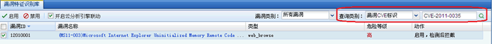 Finding Tasks Using CVE Names